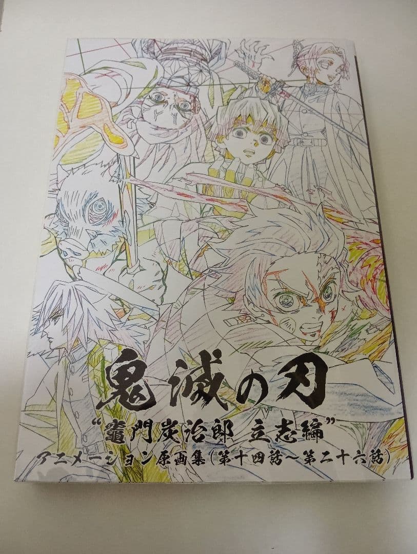 鬼滅の刃 竈門炭治郎 立志編 アニメーション原画集 第十四話～第二十六