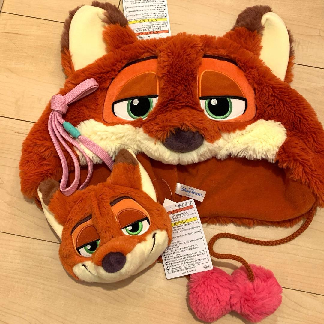 東京ディズニーリゾート ニック ファンキャップ ショルダーバッグ セット