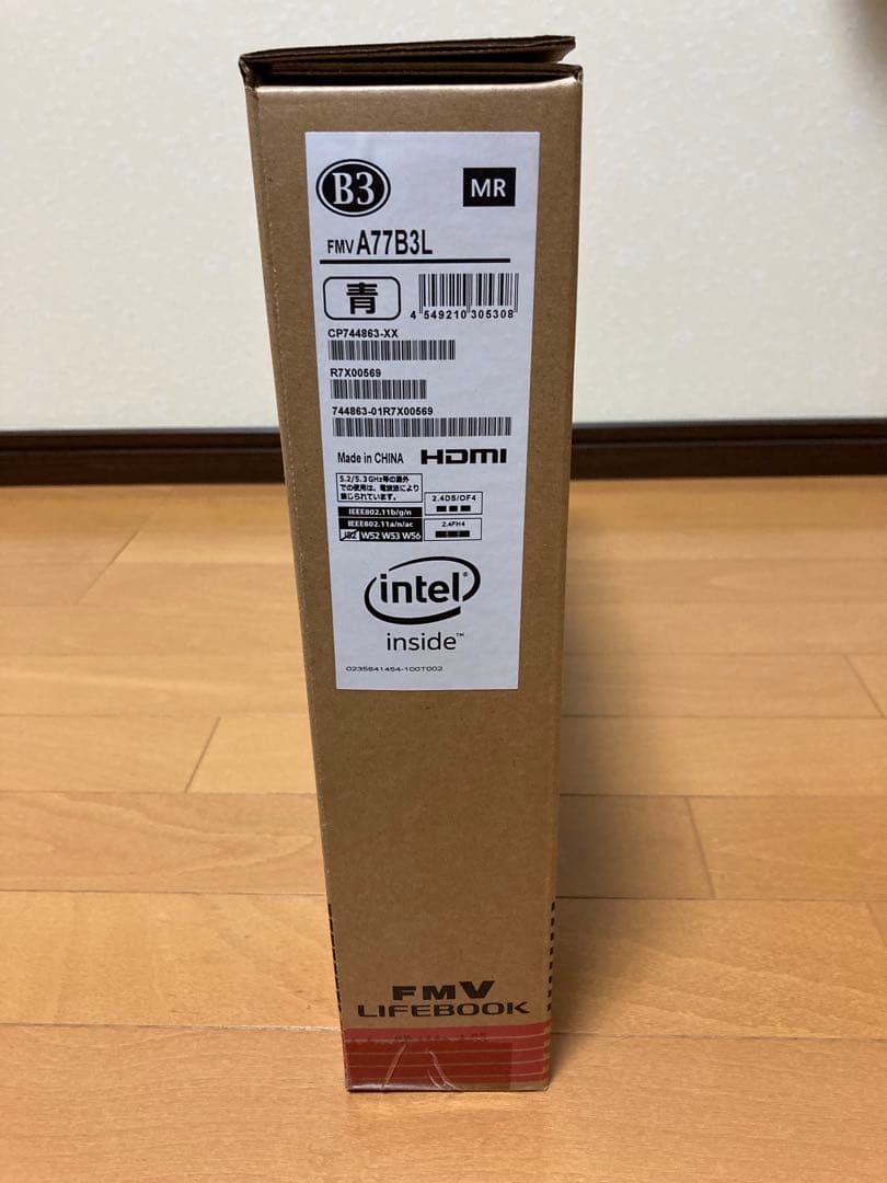 富士通 LIFEBOOK AH77/B3 Corei7-8550U SSD増設