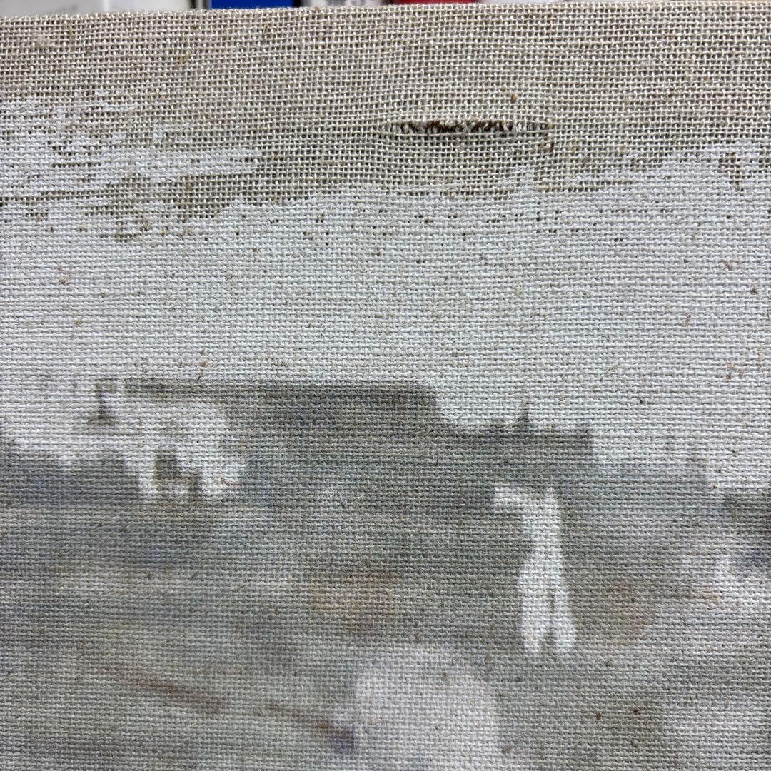 送料込み❣️早物勝ち❣️大幅値下げ！‼️サラグレース　グレー背景の桜装飾画