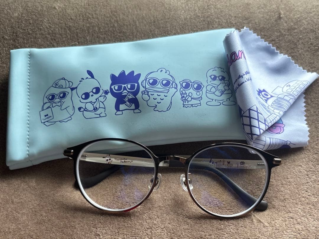 zoff はぴだんぶいコラボメガネ ぽちゃっこ はぴだんぶいコラボ】ボストン型サングラス/ポチャッコ/Zoff/ZC252G01