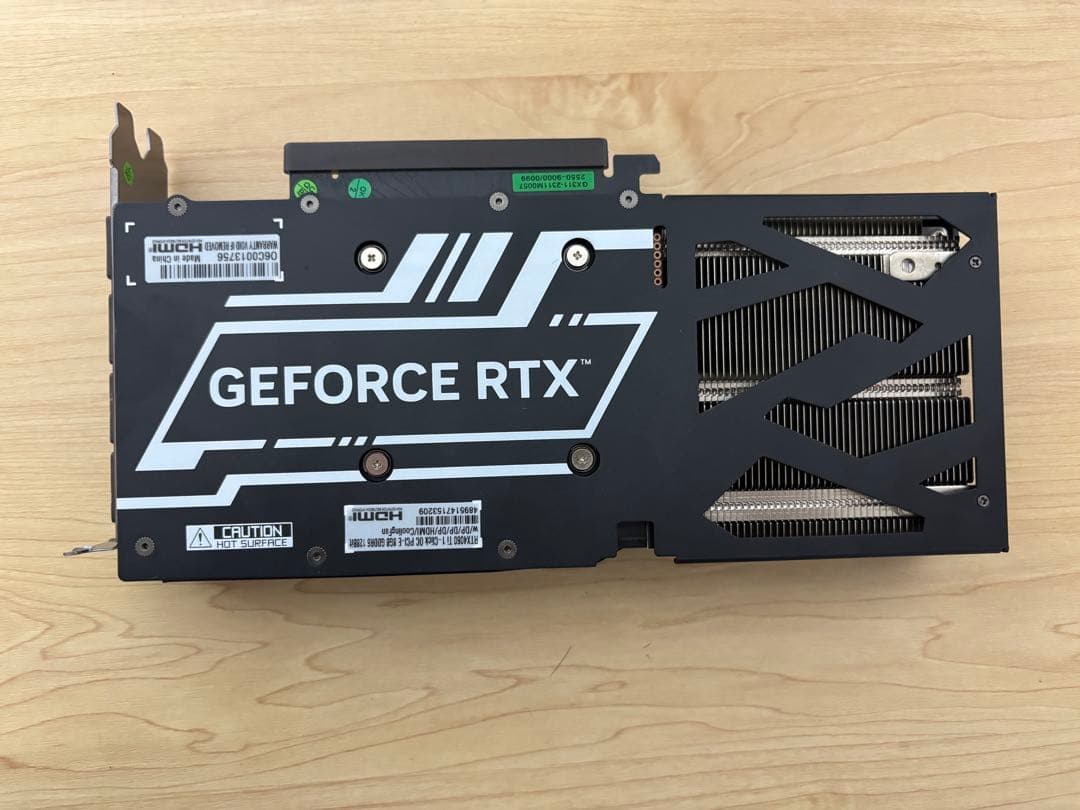 グラフィックボード・グラボ・ビデオカード GALAX GeForce RTX 4060 Ti 8GB 1-Click OC GeForce RTX™ 4060 Ti EX 1-Click OC GALAX