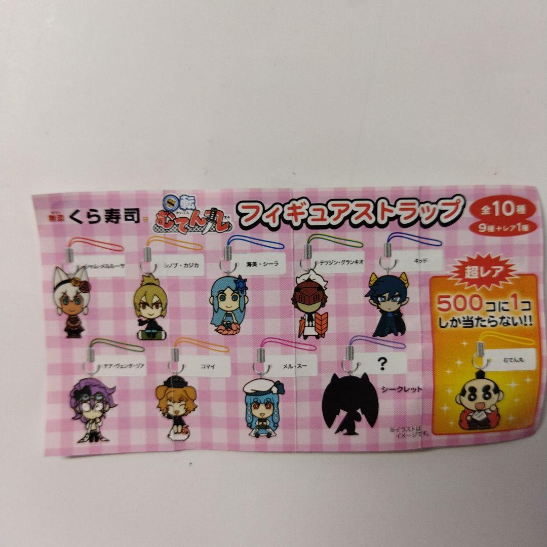 無添くら寿司 むてん丸 フィギュアストラップ チア・ヴェンタ・ゾア