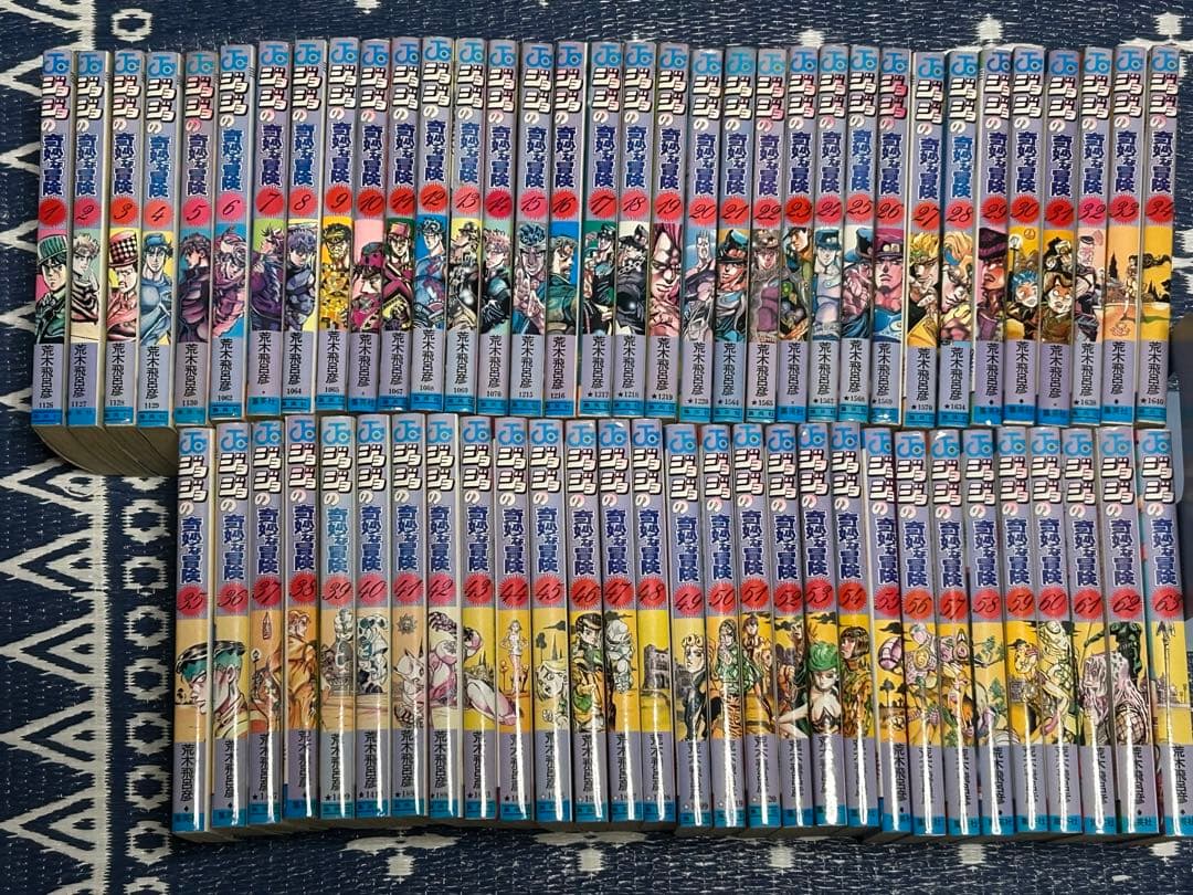 ジョジョ1~5部63巻全巻+岸辺露伴は動かない5冊セット ジョジョの奇妙な冒険（全63巻セット） : マンガ屋アニメ屋 Yahoo!店