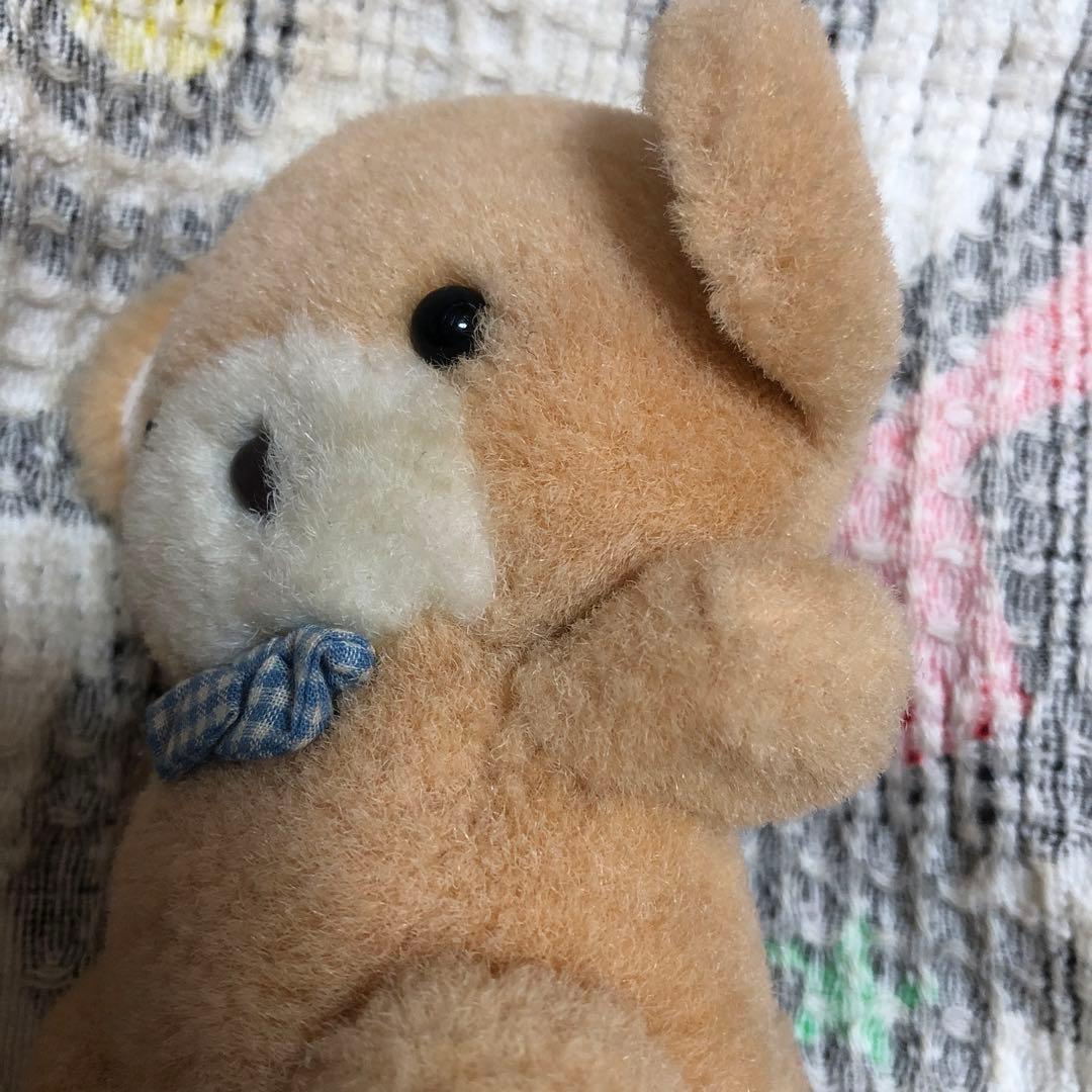 昭和レトロ ヴィンテージ メーカー名不明 犬＆熊 ぬいぐるみ 中古品