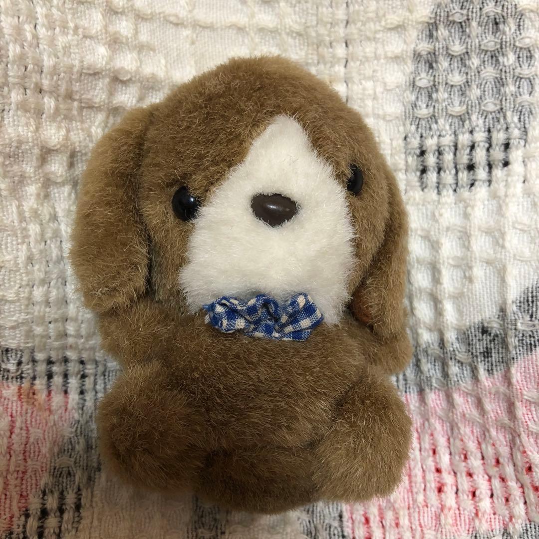 昭和レトロ ヴィンテージ メーカー名不明 犬＆熊 ぬいぐるみ 中古品