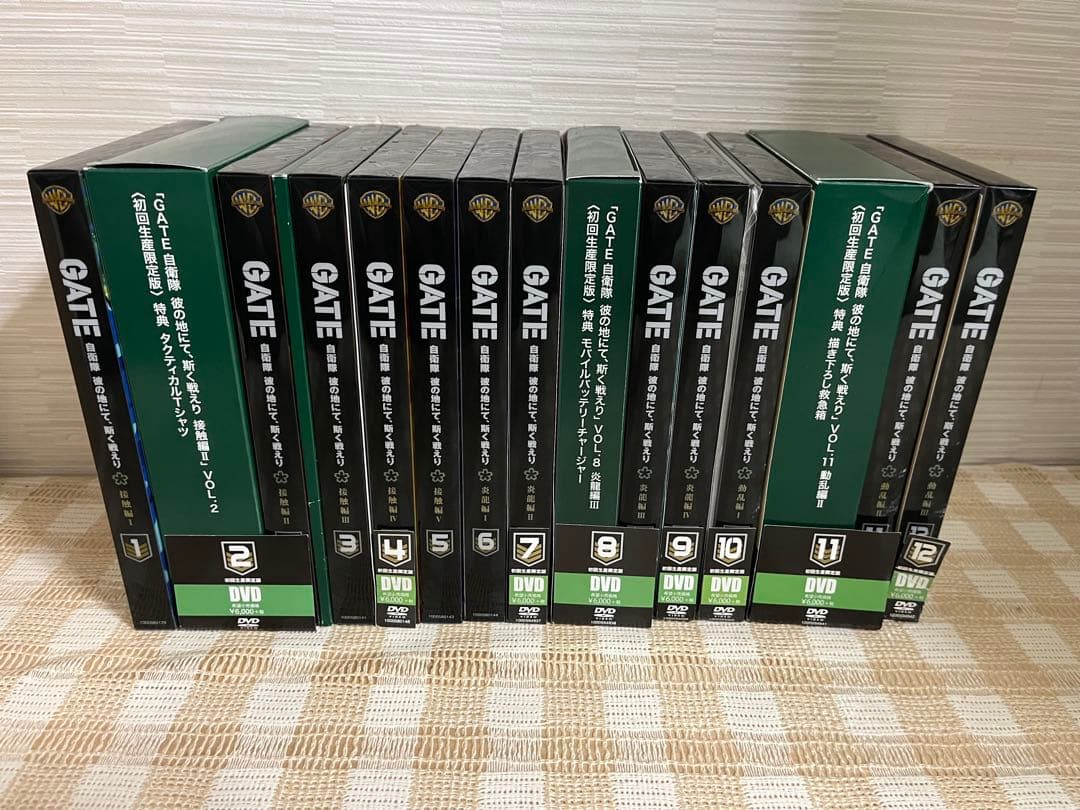 GATE 自衛隊 彼の地にて、斯く戦えり　初回生全12巻セット　DVD Amazon.co.jp: GATE 自衛隊 彼の地にて、斯く戦えり 全12巻 レンタル