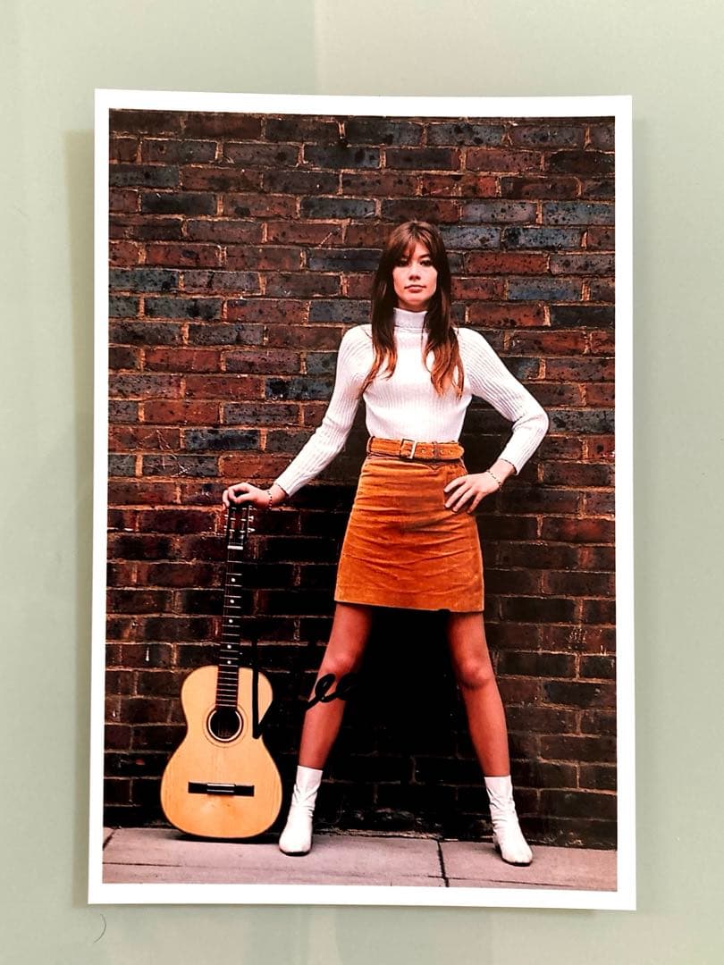 さよならを教えて…フランソワーズアルディ直筆サイン入り写真… - メルカリ