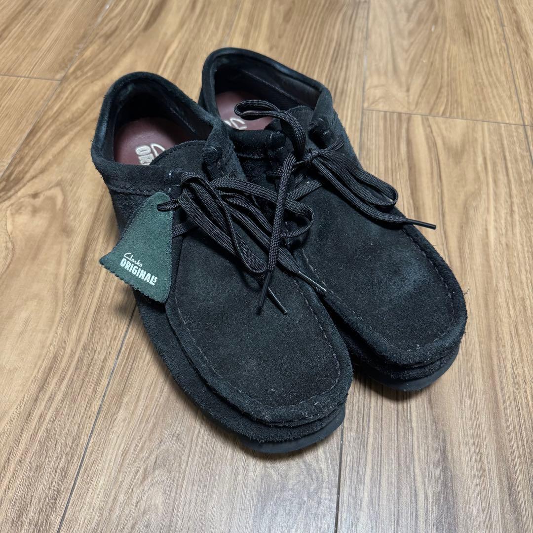Clarks ワラビーゴアテックス ブラックスエード UK6.5 WallabeeGTX / メンズ ワラビーゴアテックス （ブラックスエード