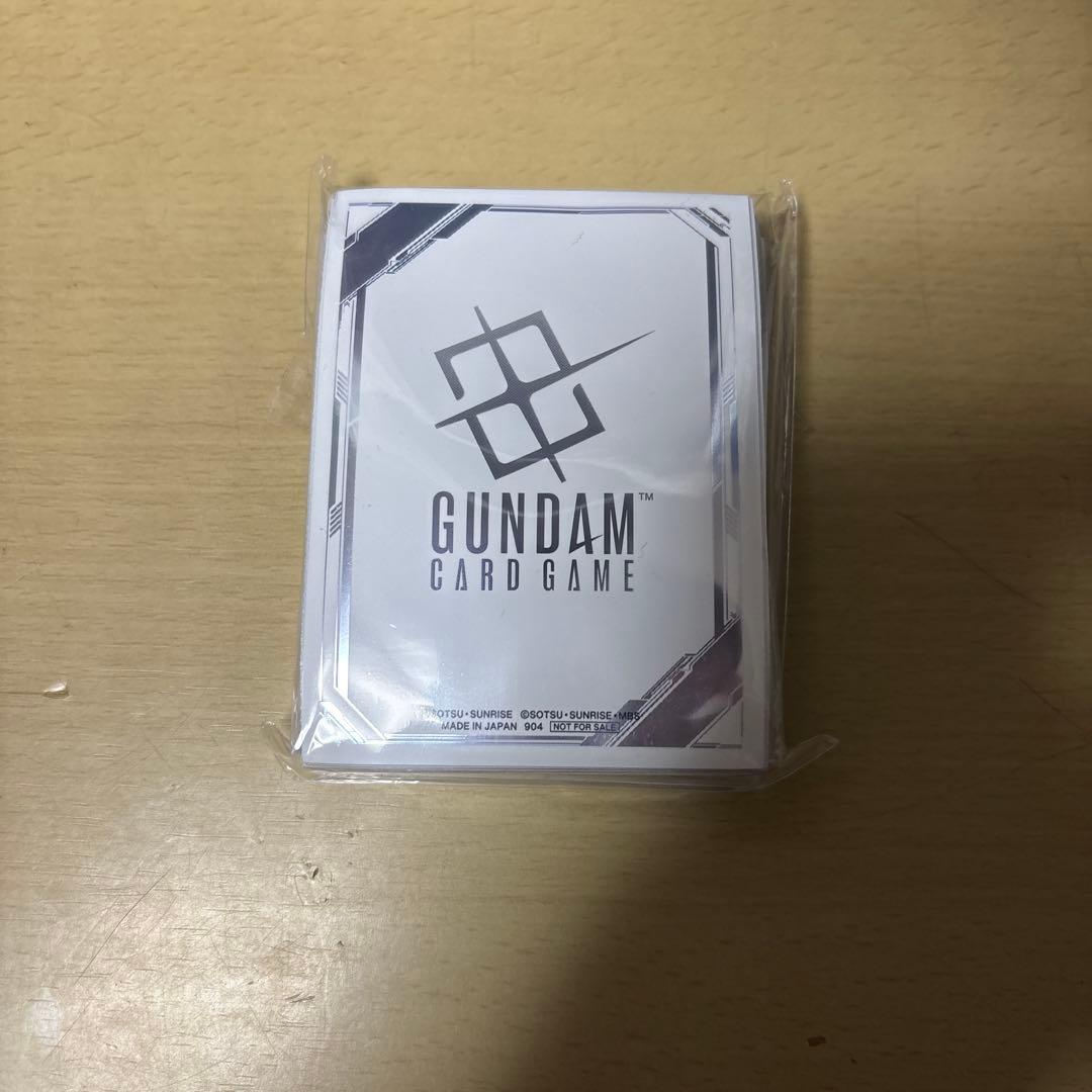 GUNDAM CARD GAME β版 体験会 プロモーションスリーブ ガンダムカードゲーム β版体験会プロモーションスリーブ - メルカリ