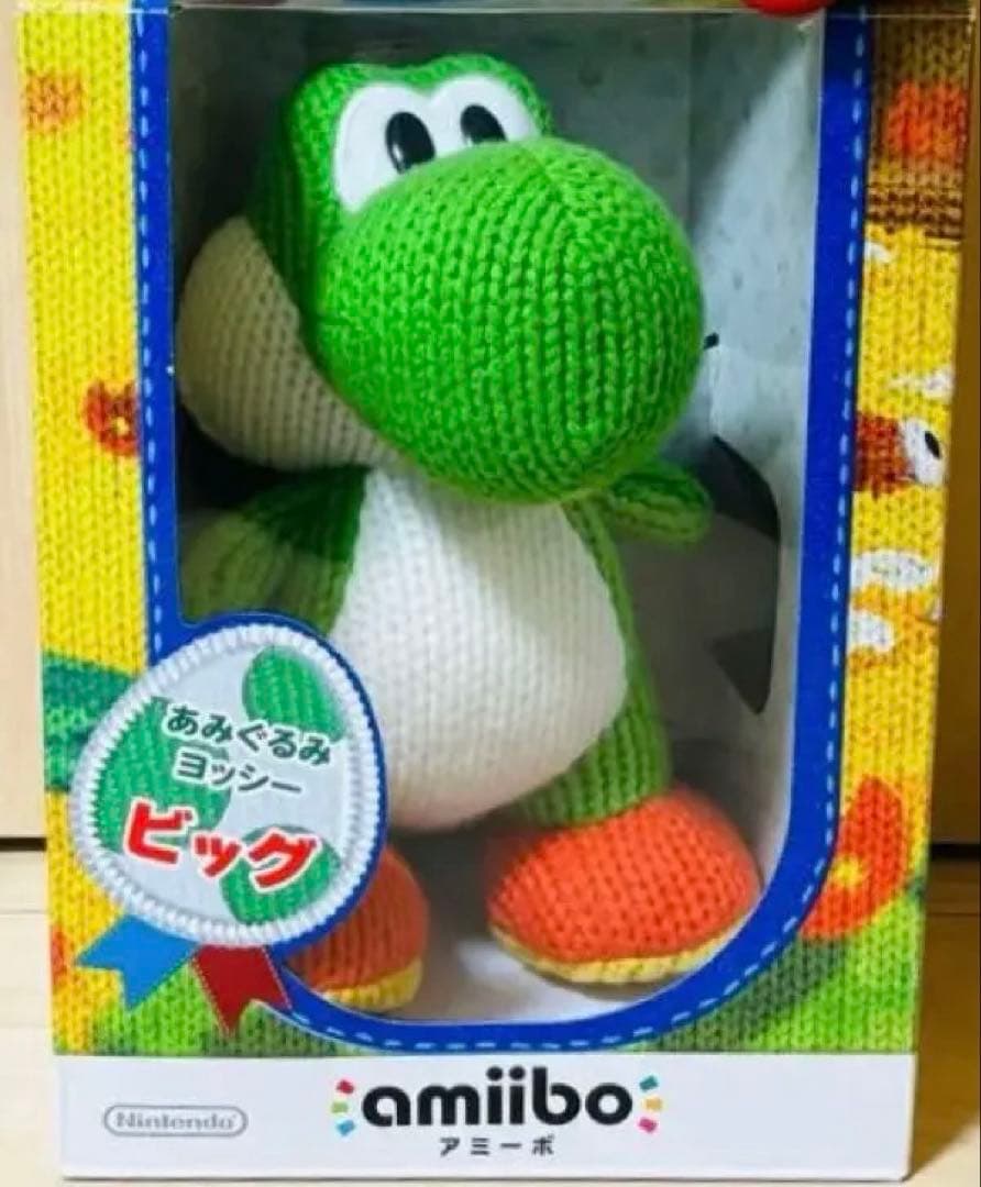 amiibo あみぐるみヨッシー ビッグ Amazon.co.jp: amiibo あみぐるみヨッシー ビッグ (ヨッシー ウール