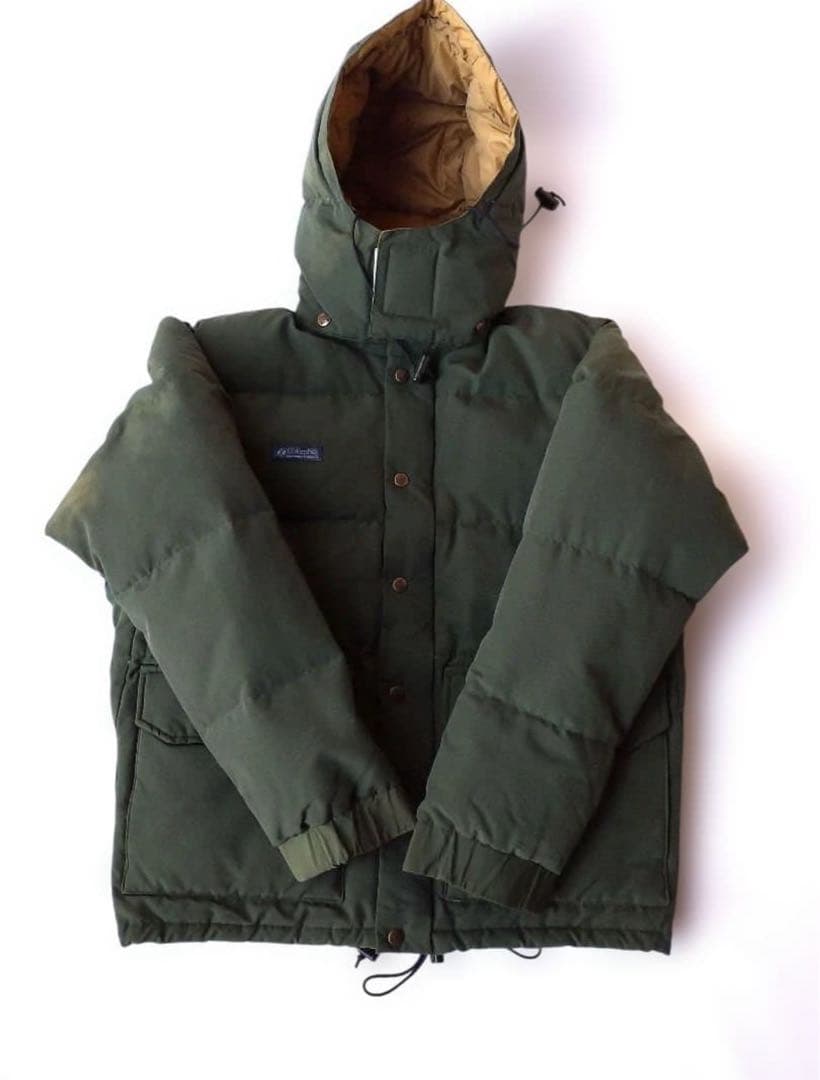 コロンビア Columbiaダウンジャケット M ドローコード付き 短丈 - メルカリ