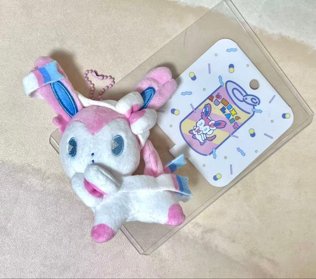 レア ニンフィア ミックスオレ マスコット バッジポケモンぬいぐるみ