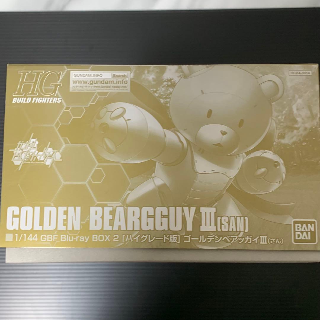 【未開封】HG ゴールデンベアッガイIII 1/144 ※Blu-rayなし