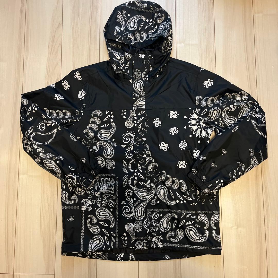 新品未使用！shaka wear ペイズリー柄 ナイロンジャケット