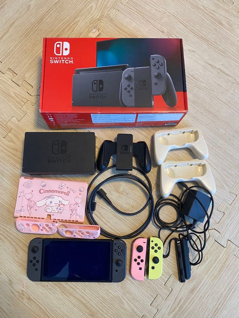 動作確認済】Nintendo Switch 本体セット 付属品多数 - メルカリ