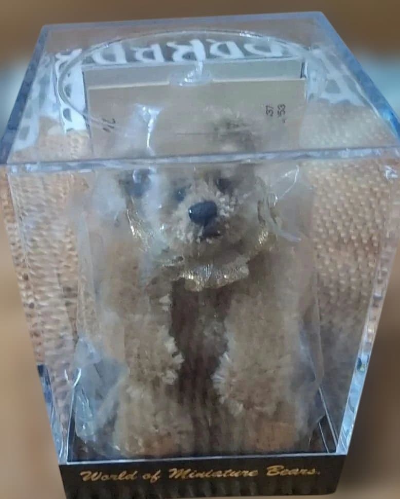 テディベアー、テディ、シュタイフ、ワールドミニュチュアベアー Steiff（シュタイフ） テディベア ミニベア ブラウン Steiff Mini Bear