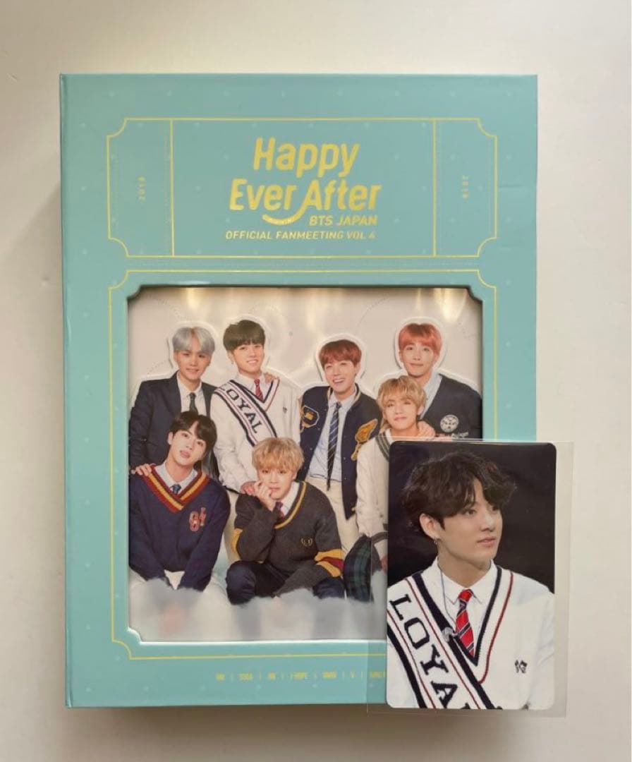 【値下げしました】BTS HAPPY EVER AFTER DVD グクトレカ付 BTS Happy Ever After ハピエバ DVD ジョングク☆匿名配送 - メルカリ