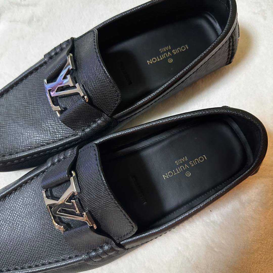 ルイ・ヴィトン ブラック ローファー 25.5cm