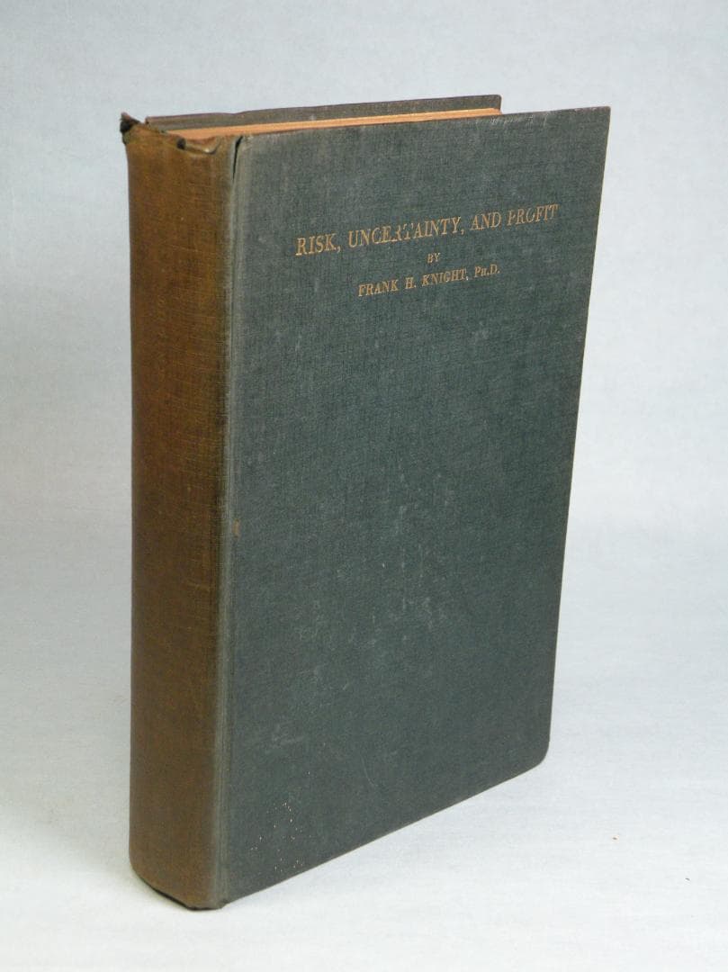 Night  Risk,Uncertainty,& Profit ナイト リスク リスク、不確実性、利潤 (単行本) | フランク・H・ナイト, 桂木 隆夫
