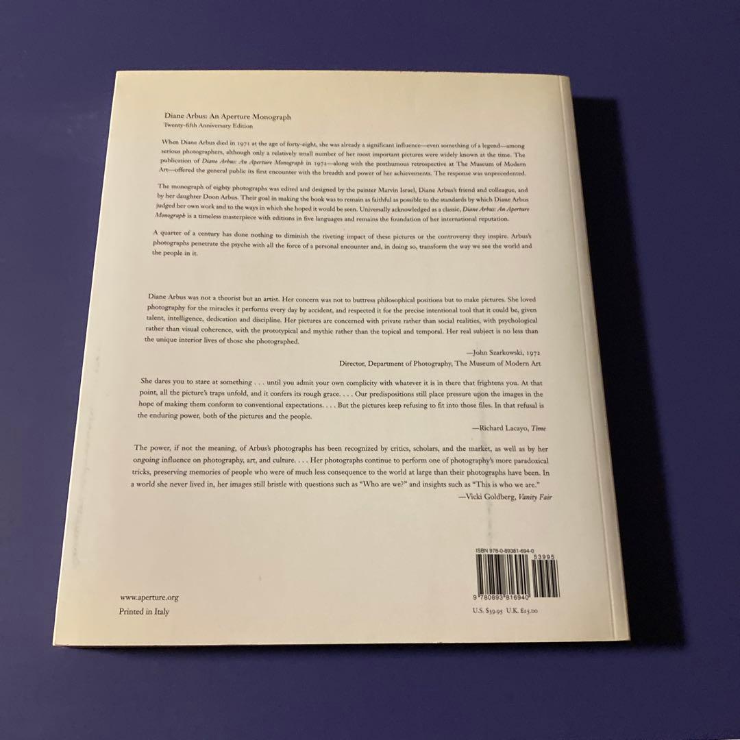 ダイアン・アーヴアス写真集