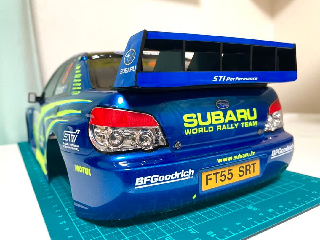 最終値下げ ラジコンタミヤボディ スバルインプレッサ07 - メルカリ