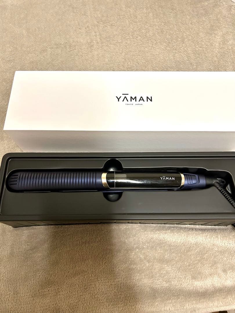 YAMAN ストレートヘアアイロン ネイビー