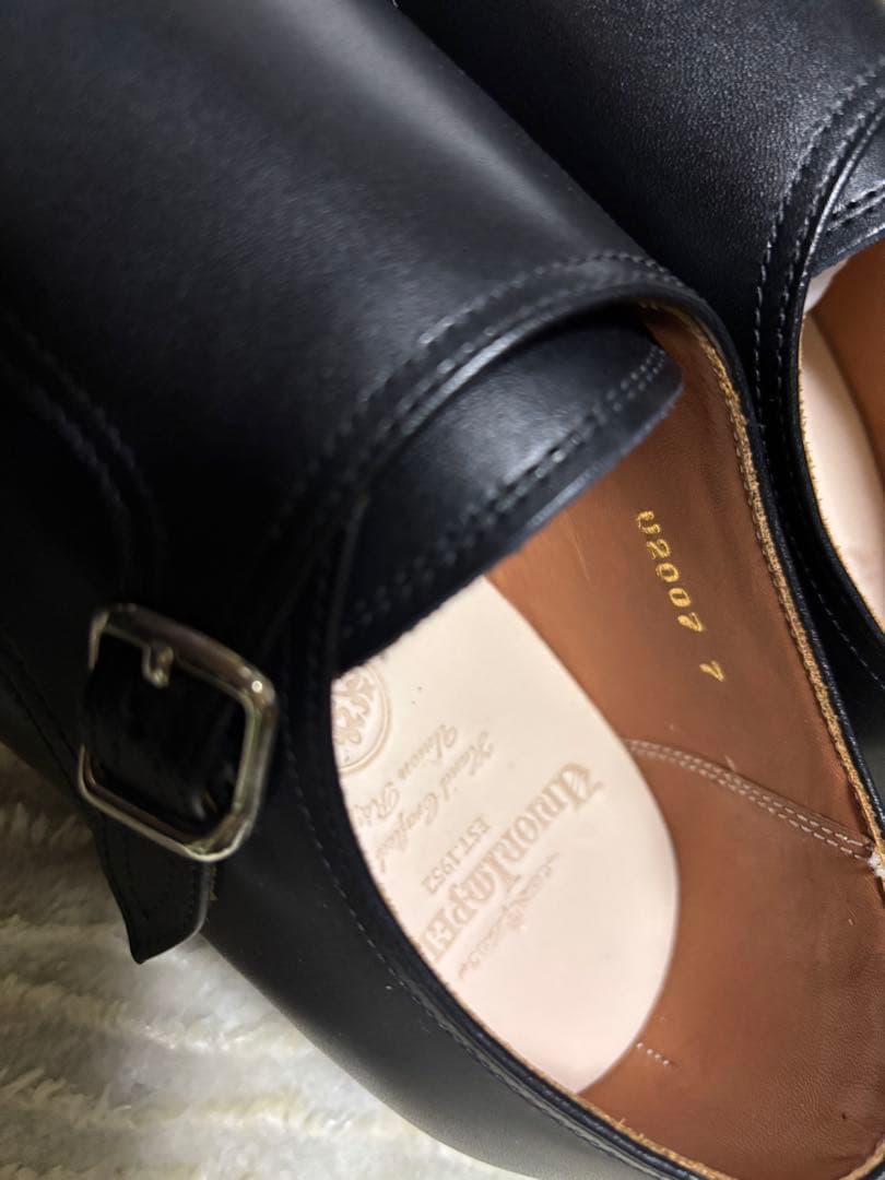 新品 ユニオンインペリアル U2007 ダブルモンク 7EEE 25 革靴 - メルカリ