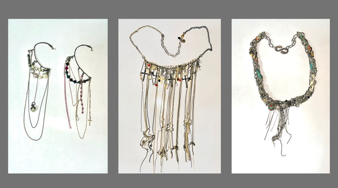 gunda ネックレス、イヤーカフの4セット ガンダ gunda（ガンダ） ネックレス gunda/ガンダ/MUTANT 11 α NECKLACE