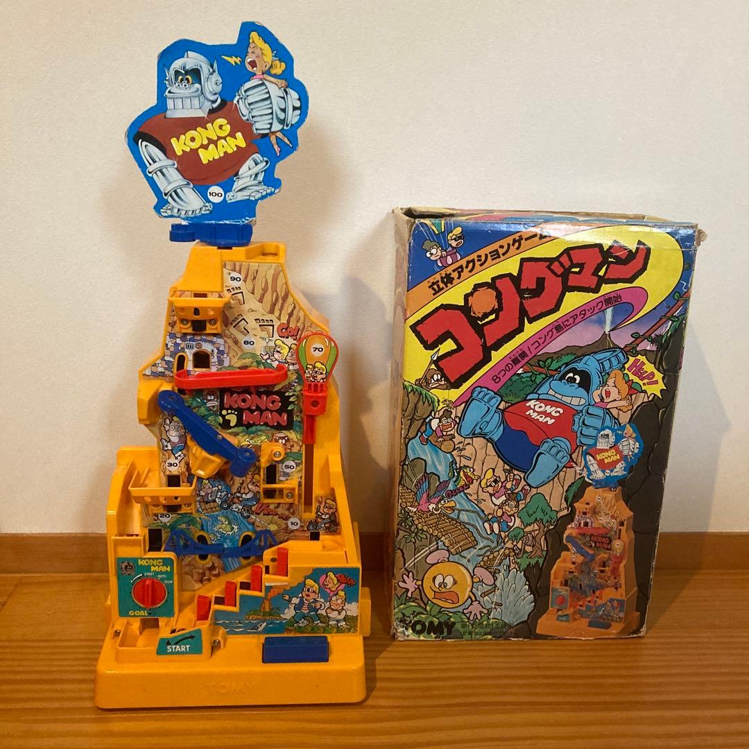 絶版品 旧トミー コングマン 立体アクションゲーム ジャンク品 - メルカリ