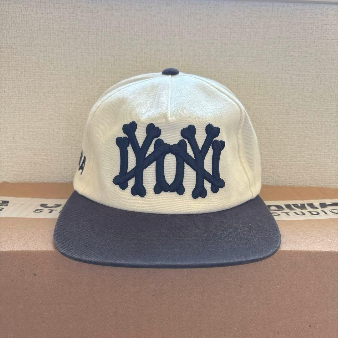 oMA 日本未発売 キャップ 中古・古着通販】OMA (オマ) キャップ ネイビー サイズ:不明｜ブランド