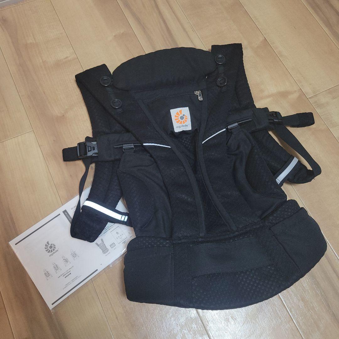 エルゴベビー 抱っこ紐 オムニブリーズ メッシュ オニキスブラック ergobaby（エルゴベビー） オムニブリーズ オニキスブラック ERGO baby