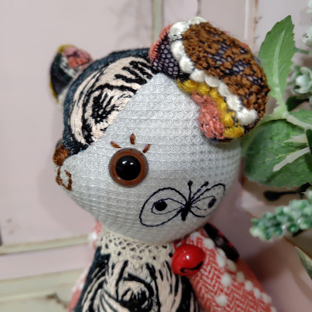 ミナペルホネン＊ハンドメイド＊ぬいぐるみ＊テディベア＊70