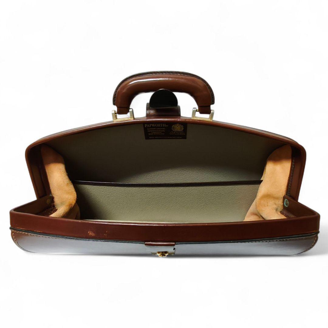 激レア PAPWORTH パップワース ダレスバッグ ブリーフケース ビジネス