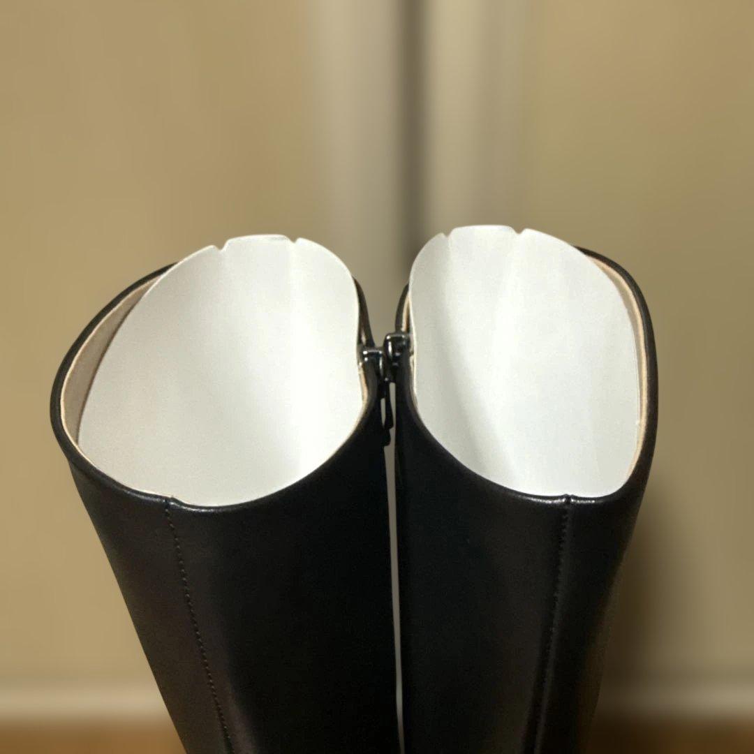 新品　ダイアナ　DIANA 定番　ソフトスクエアトゥ　ロングブーツ　24.0cm