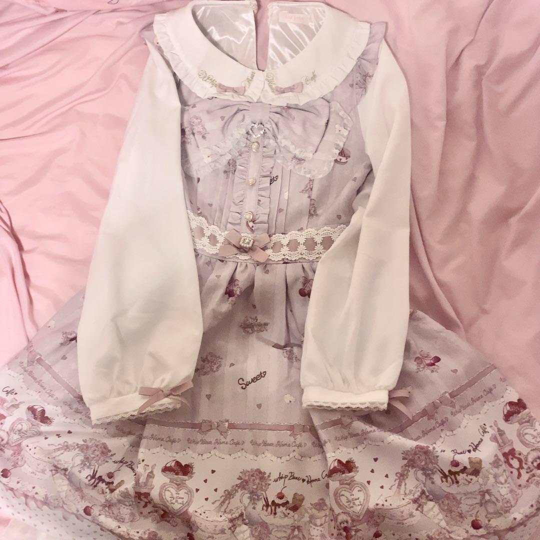 LIZLISA Whip Bear Home Cafe柄 ワンピース - メルカリ