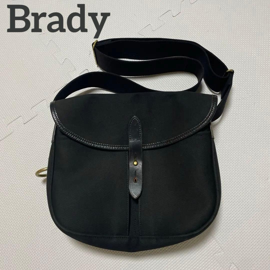 Brady ブレディ ショルダーバッグ ツイルワンショルダー ブラック
