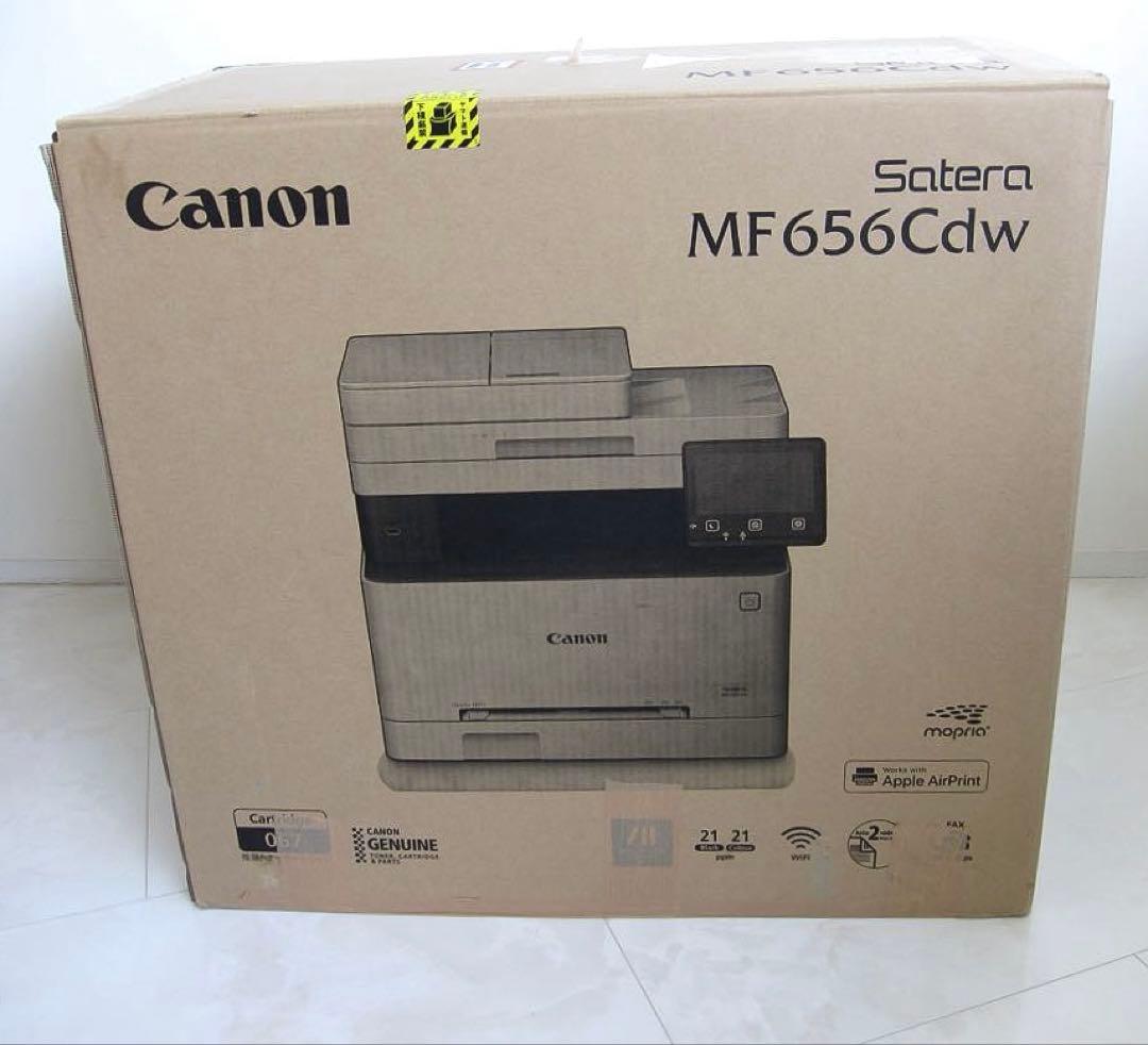 美品】キャノン カラープリンター MF656Cdw 新品トナー付き 621枚