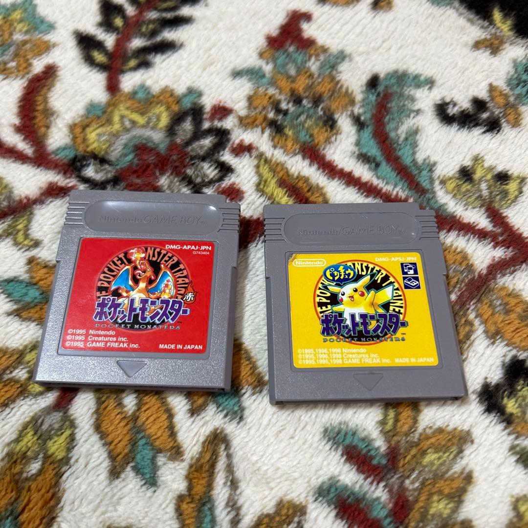 ポケットモンスター 赤 ゲームボーイソフト - メルカリ