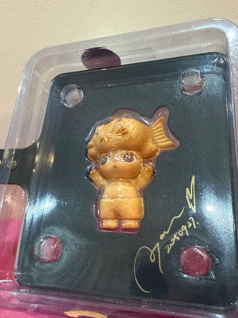 【サイン入り】レア！日本限定☆Dimoo たい焼き　フィギュア