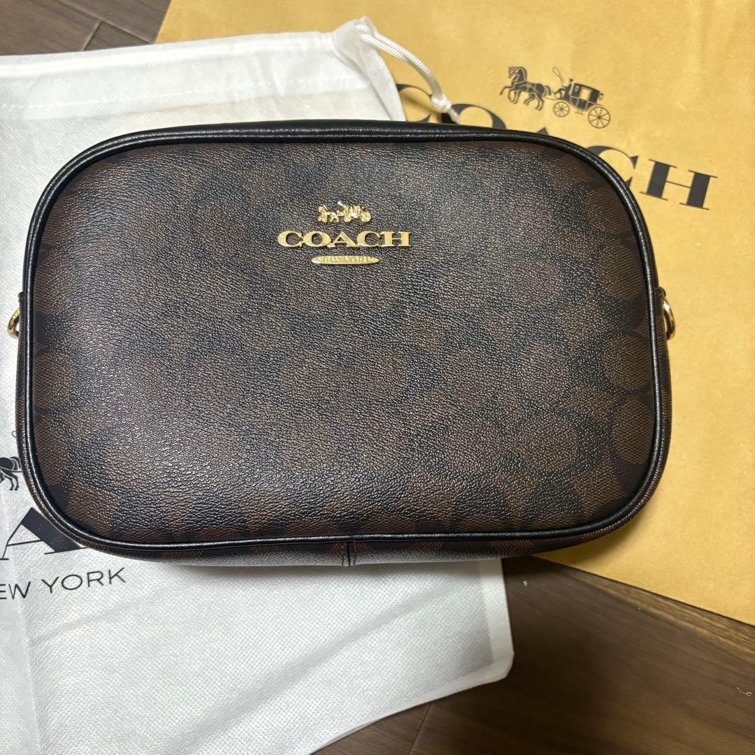 ゆ*こ様 ジ*ー様 コーチ ミニ ジェイミー カメラ バッグ・シグネチャー キャ 公式】コーチアウトレット | ミニ ジェイミー カメラ バッグ