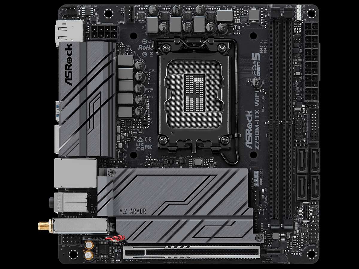 mini-itx.com: ASRock Z790M-ITX WIFI motherboard