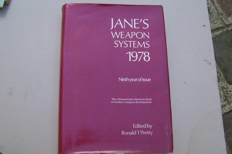 JANE'S WEAPON SYSTEMS 1973/74, 1978, 1980/81, 1981/82, 1984/85
