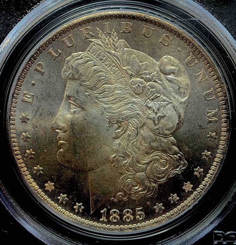 1885-O モルガンダラー PCGS MS64PL】アメリカ銀貨史に輝く高評価