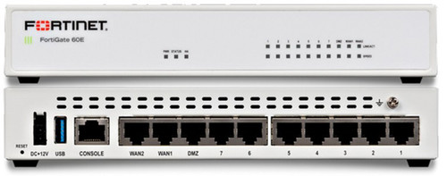 FortiNet FortiGate 60E Wifi UTM Firewall ( with 1 Year