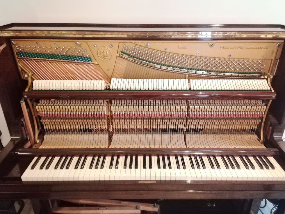 ピアノを聴く動画》使用ピアノ紹介】第15回ディアパソン・アップライト