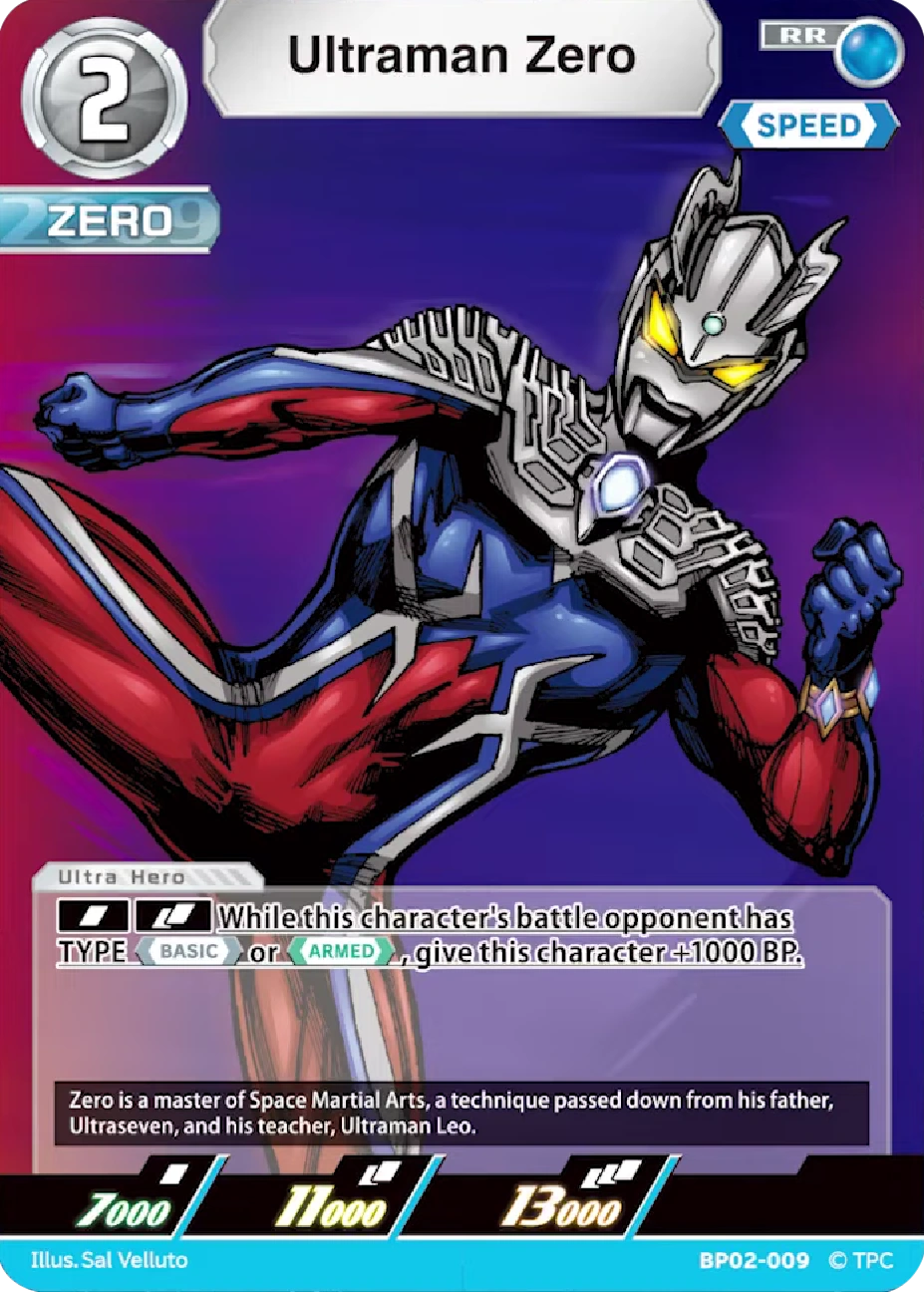 Ultraman Zero | Ultraman Card Game Wiki | Fandom