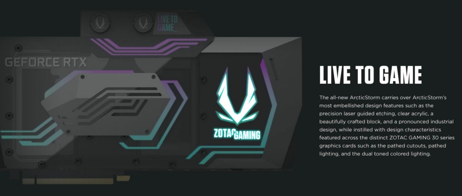 ZOTAC unveils GeForce RTX 3090 ArcticStorm with 16+4 phase power