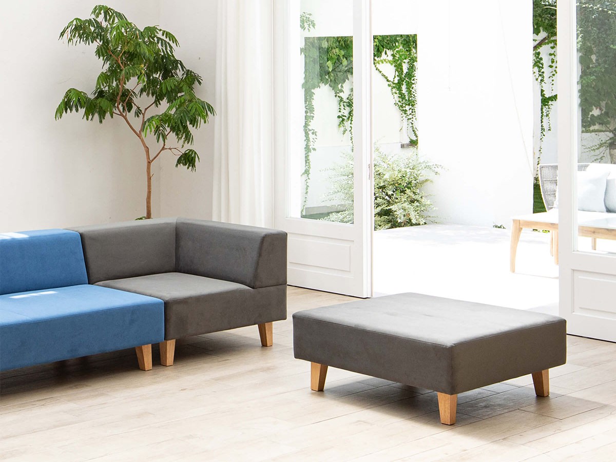 FLANNEL SOFA PIVO STOOL-X LARGE / フランネルソファ ピヴォ スツール