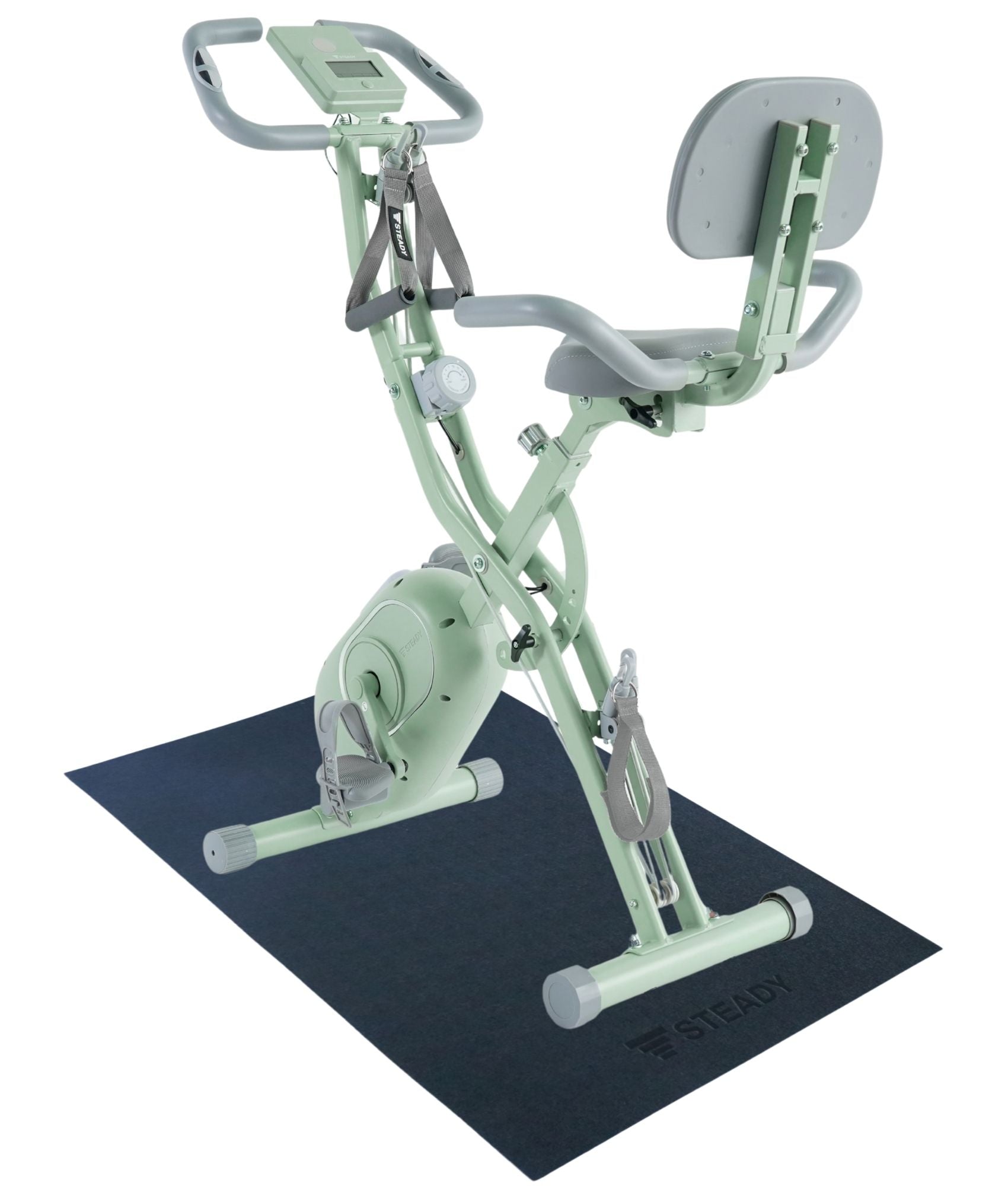 フィットネスバイク バンド付き 筋トレ 折りたたみ 静音 365日保証